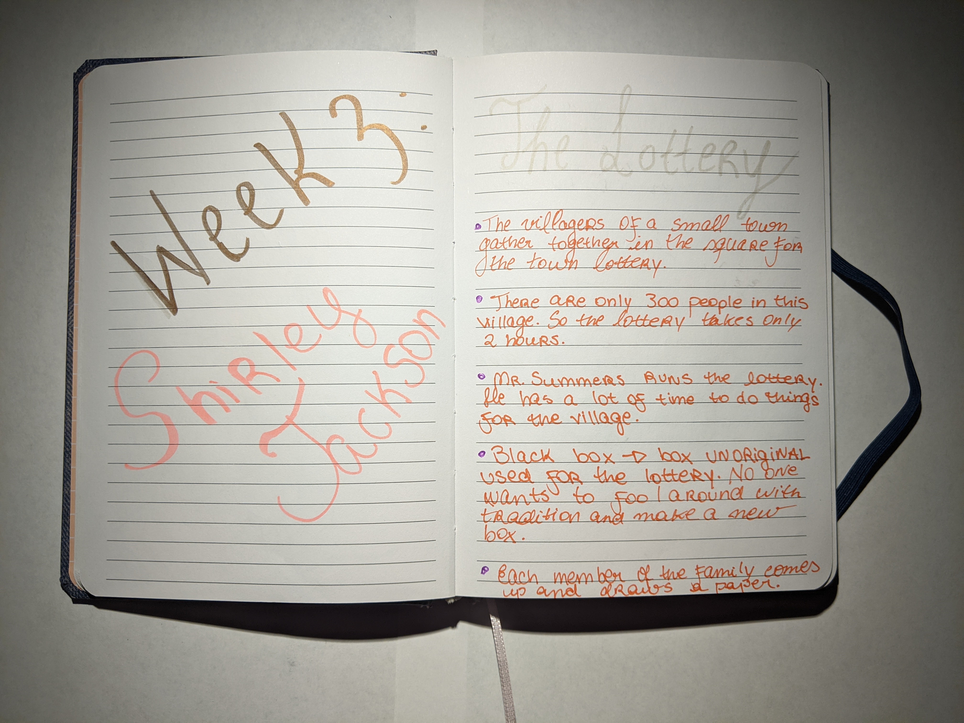 LIT 2000 Commonplace Book - USF - Fall 2018 - Pages 19-20